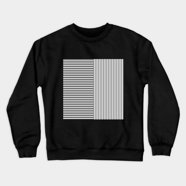 Stripes Crewneck Sweatshirt by zzzozzo